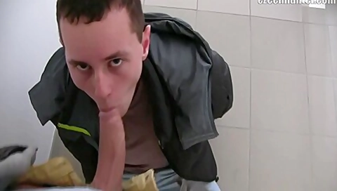 Young Czech Boy Takes A Huge Load On His Ass