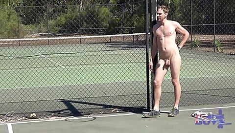 Nick Gets Totally Naked In Public In Australian And Shows Us What Hes Got