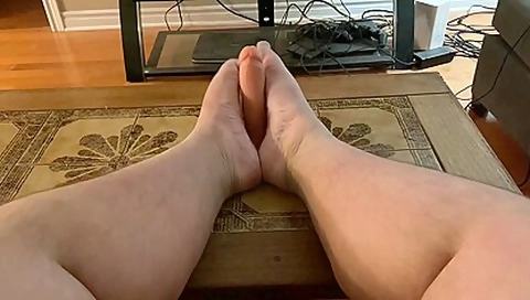 A Little Striptease Upon Entry And Footjob Demo On A Big Dildo In Honour Of 5 Million Views! - Teaser Video